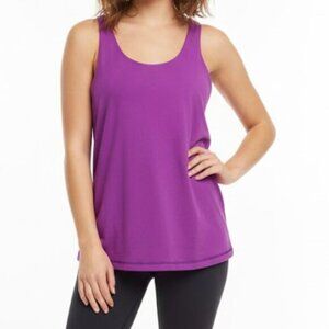 Lululemon Purple Crisscross Back Athletic Purple Women's Tank Top Size L